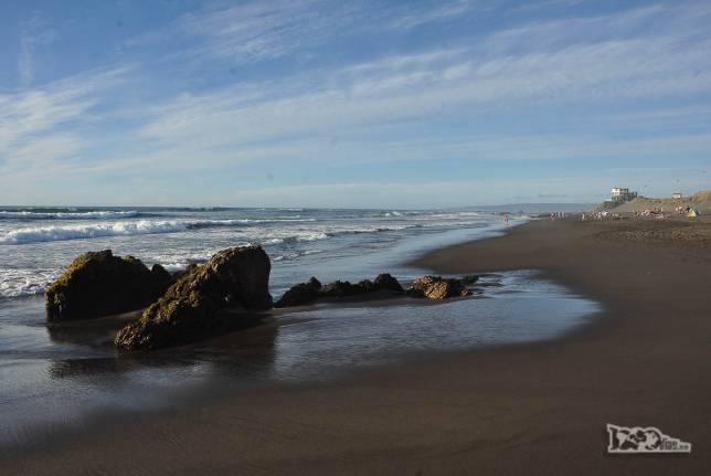 Praia de Pichilemu, no litoral central do Chile